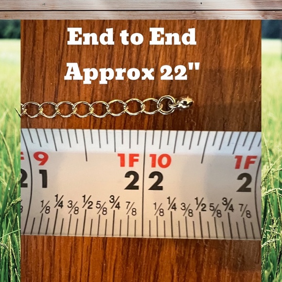 Two-Tone Ring Necklace - Picture 6 of 11